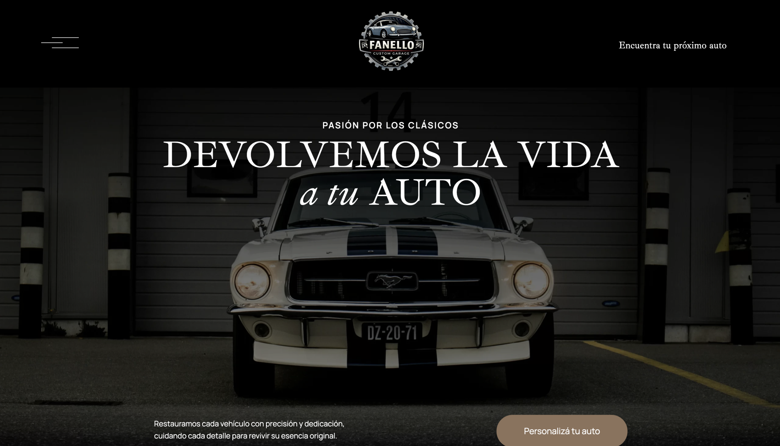 Fanello custom garage