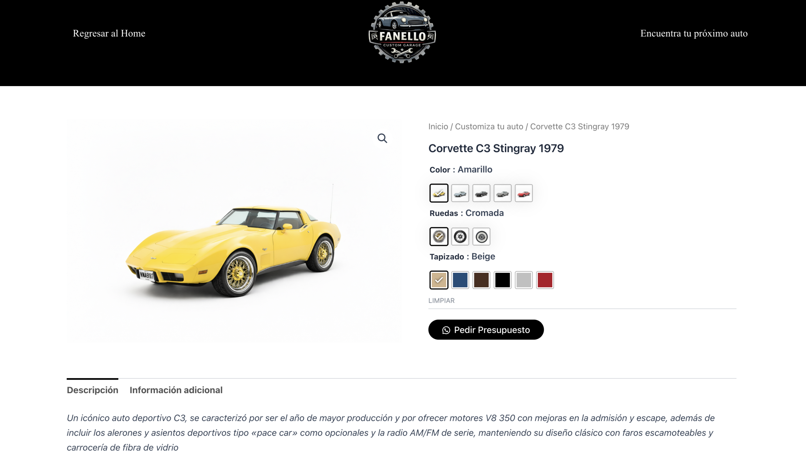 Fanello custom garage